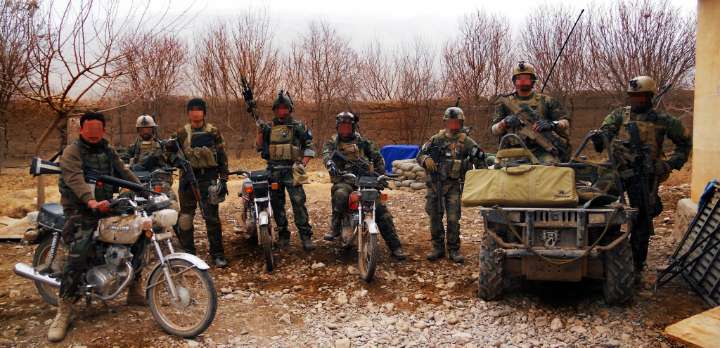 Special Operations on Motorcycles in Afghanistan