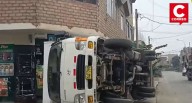 Carabayllo: Camión se estrella contra viviendas y cuatro niños se salvan de morir
