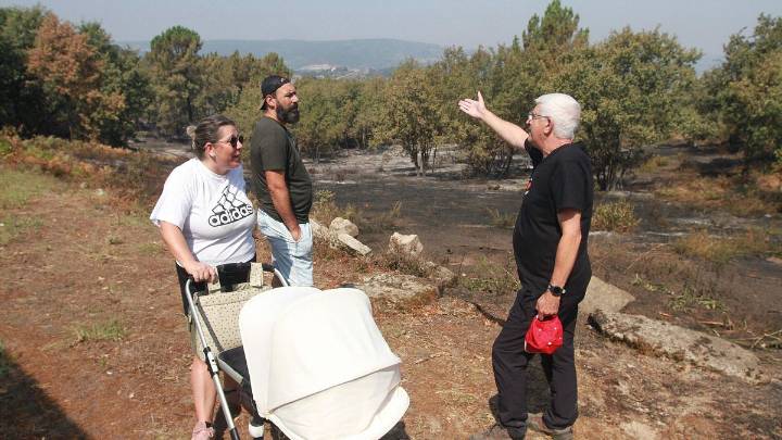 «En unos minutos el fuego rodeó la casa; cogí a los niños y dejé todo atrás»