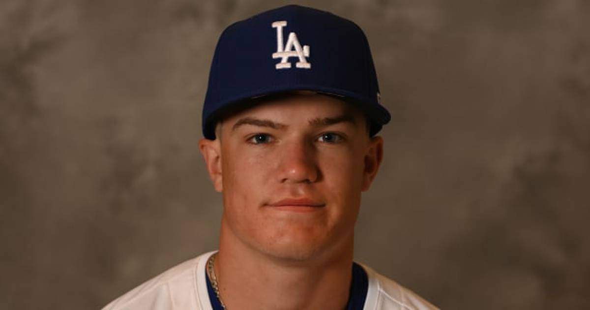 Newman grad Brendan Tunink is No. 20 in Dodgers’ MLB prospect rankings