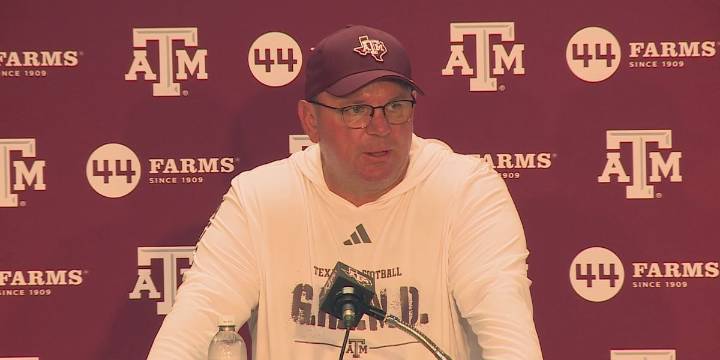 Watch: Texas A&M’s Elko, players react to win over UTSA