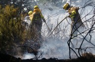 Interior cifra en 14 los incendios forestales activos con alto nivel de riesgo, con las llamas descontroladas entre Zamora y Ourense