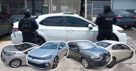 Camry robado, Audi con denuncia y placas falsas: cinco autos asegurados en Culiacán tras operativos sorpresa