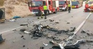 Dos jóvenes de 18 años entre los heridos en la colisión frontal frente al túnel de Andratx