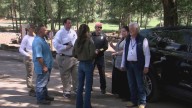 U.S. Homeland Security Secretary visits Ruidoso to survey flood damage