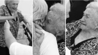 Una octogenaria da una lección de vida con la distancia que recorre para reencontrarse con su hermana de 95 años: deja el andador
