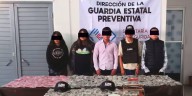 Caen cinco presuntos miembros del CJNG en San Cristóbal de las Casas, Chiapas