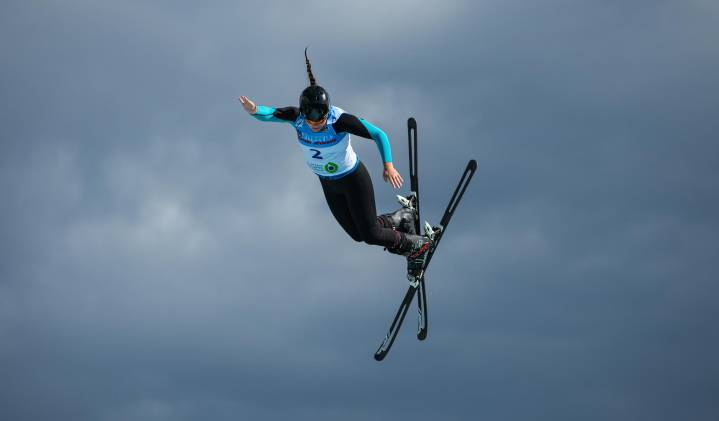 Aerialist couple Dehlinger, Kuhn continue run of dominance at Utah Olympic Park event