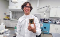 Laser light from peacocks? Florida Poly student research finds it in feathers