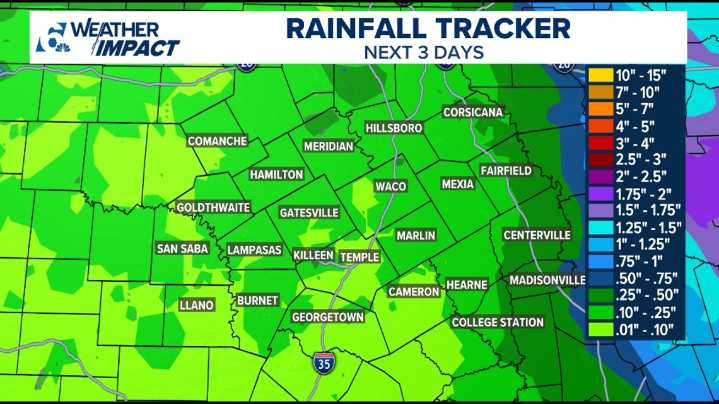 Cold front could bring fall-like weather for Labor Day weekend across Central Texas