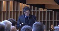 Video. Javier Milei reapareció en público sin referirse a las presuntas coimas en Discapacidad: qué dijo
