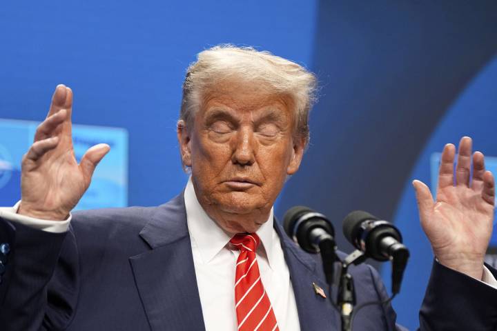 Trump señala que terminar la guerra entre Ucrania y Rusia quizá lo ayudaría a entrar al cielo