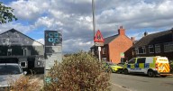 Man taken to hospital then arrested after crash near Belper pub