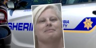 Mom who went missing arrested after leaving daughter in Evans store