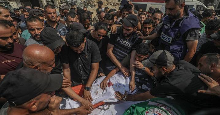 La lucha de los periodistas de Gaza por seguir vivos un día más