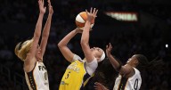 Boston makes key steal late to help Fever beat Sparks