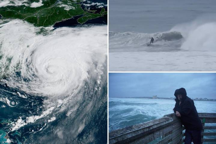 Hurricane Erin's strong winds and waves batter Nantucket, Martha’s Vineyard as storm moves out to the sea