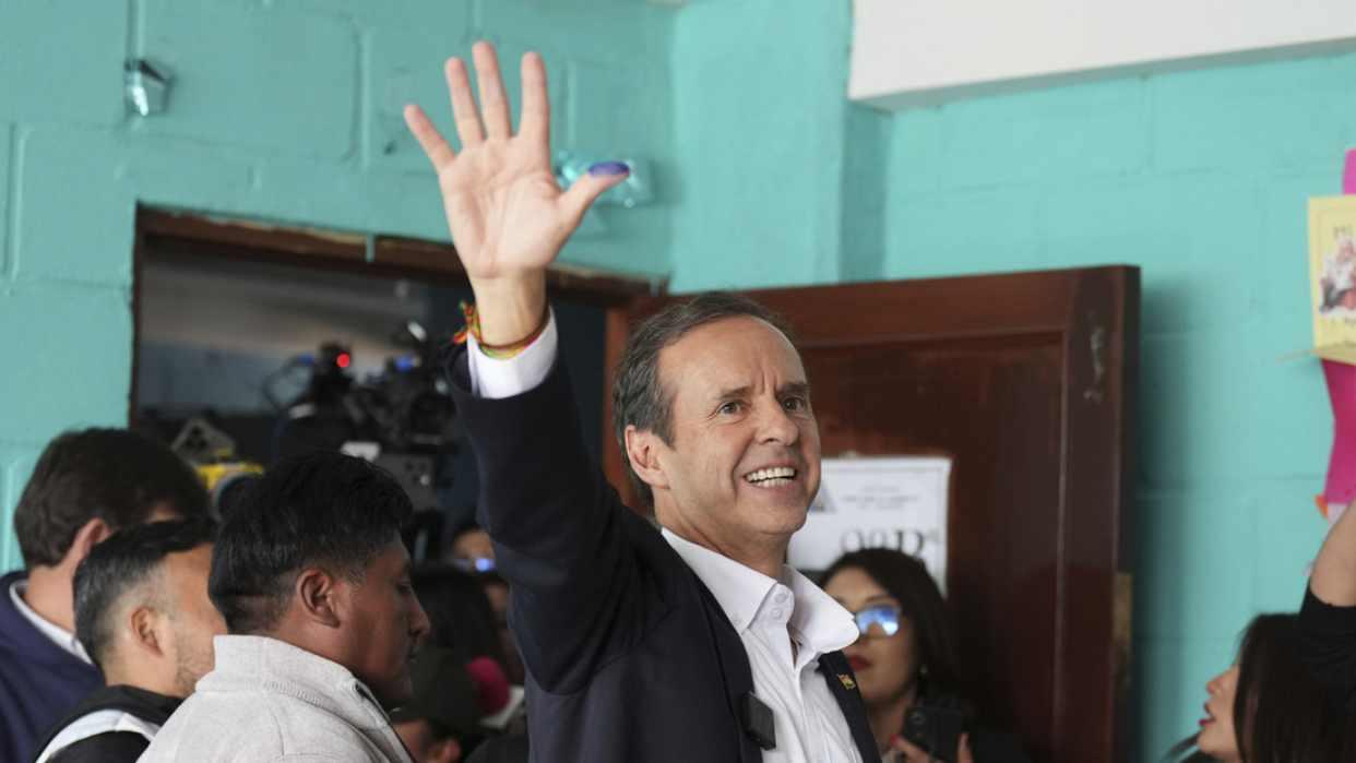 "Ganó la democracia": El primer mensaje de Jorge 'Tuto' Quiroga tras resultados preliminares en Bolivia