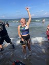 First woman to skateboard across America finishes journey in VB