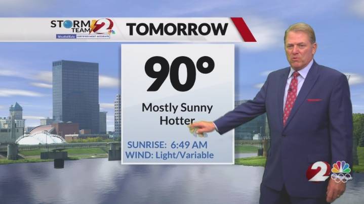 Mild again Tonight, but the Heat and Humidity will soon Return