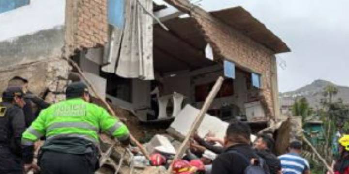 Casa colapsada en Ancón que dejó un muerto y un herido ya había sido notificada por Defensa Civil: “Le dijeron que debía demoler”