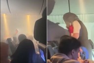 Smoke Fills Aircraft Cabin After Charger Catches Fire Mid