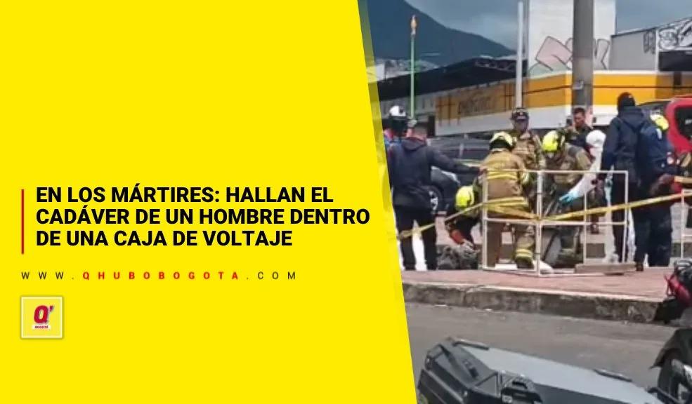 En los Mártires: hallan el cadáver de un hombre dentro de una caja de voltaje