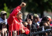 Gary kicks off Jackson Street block party on Michael Jackson's birthday