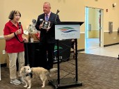 Nearly Two Decades Of Volunteer Work Powered By Kindness, Compassion And A Few Furry Friends Earns Sally Guggino The Ann Dupee Gem Of The Hills Award