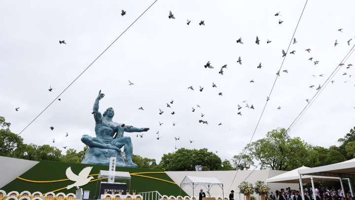 Nagasaki mayor warns of nuclear war as city marks 80 years since A