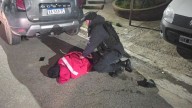 Iba de madrugada con una hormigonera en el Juan XXIII