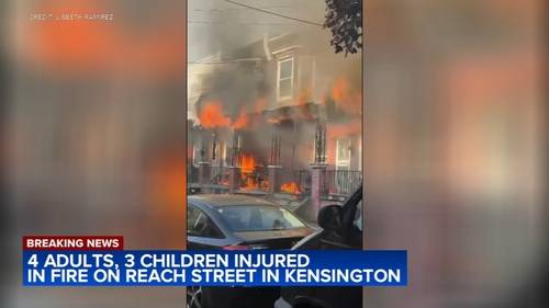 Children among 7 injured in fire that spread to multiple Kensington homes