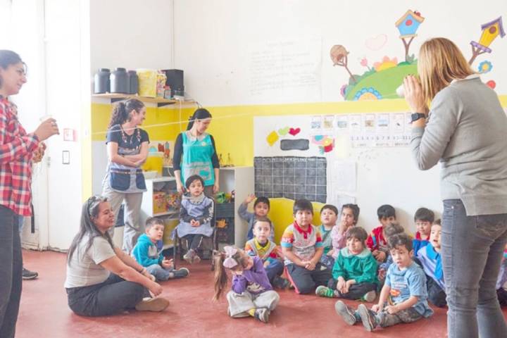 Niños aprendieron sobre los Juegos del Ayer