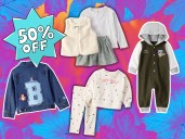 Carter’s is serving an unreal up to 50% off sitewide for Labor Day, with onesies down to just $5