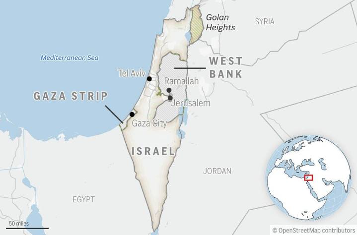 Israel says it struck militants posing as aid workers in Gaza
