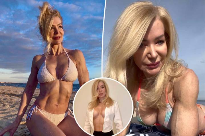 Hot 65-year-old grandma only has eyes for younger men