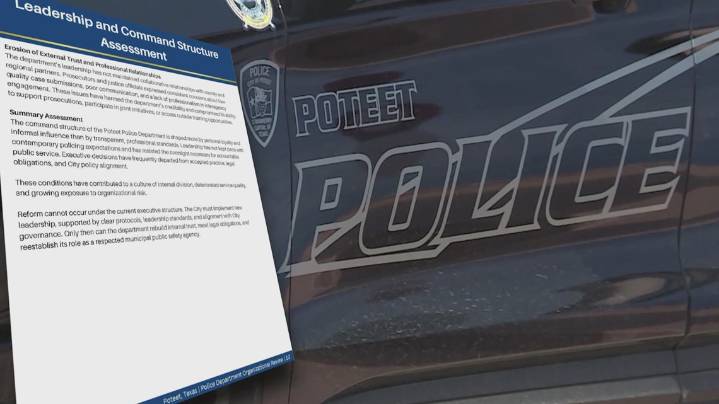 Poteet moves to terminate police chief, officers