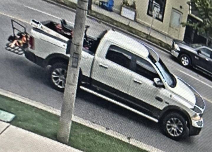 Police seeking information about pickup truck following hit