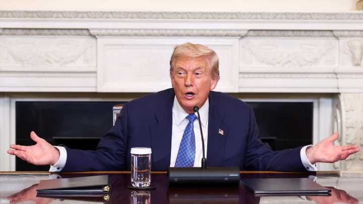 Trump DC crime push and when he's speaking today