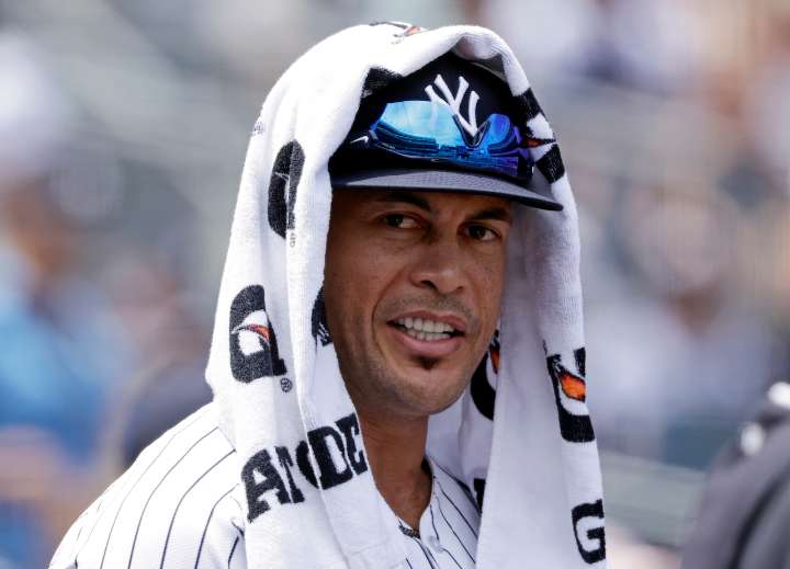 Yankees unveil Giancarlo Stanton outfield plans as Aaron Judge ramps up throwing
