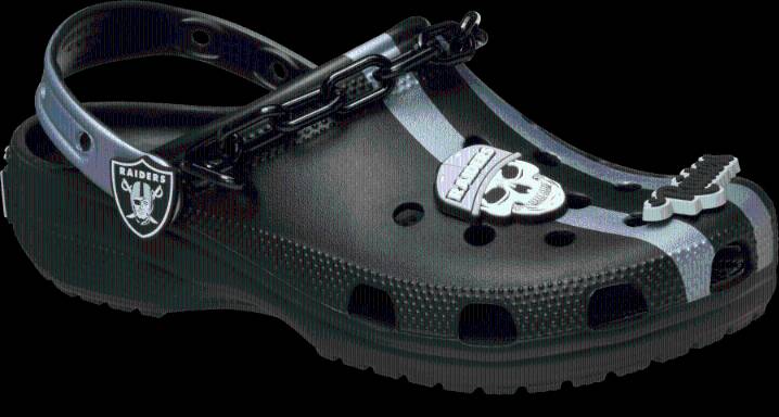 NFL x Crocs: Exclusive shoe collection featuring Las Vegas Raiders