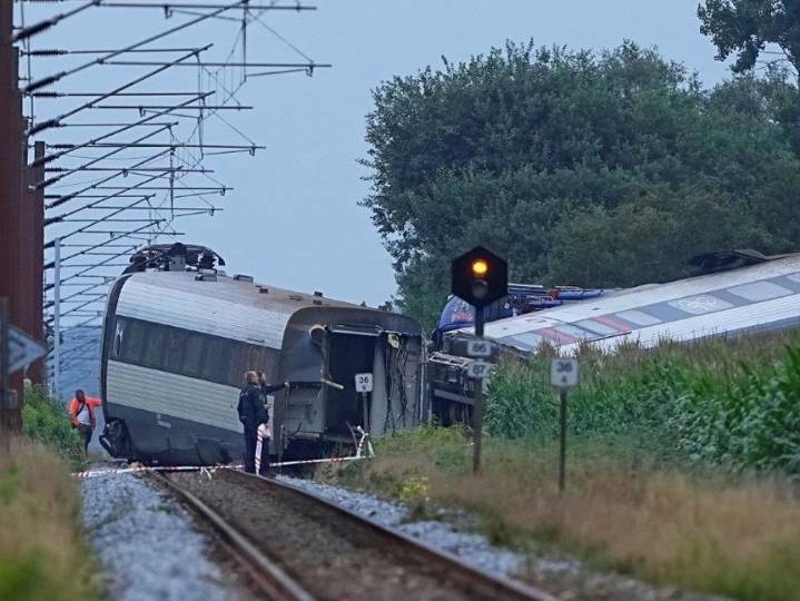 Danish train moving at 'high speed' when hit farm truck: police