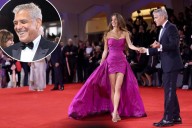 George Clooney walks Venice Film Festival red carpet after skipping earlier appearances over 'bad sinus infection'