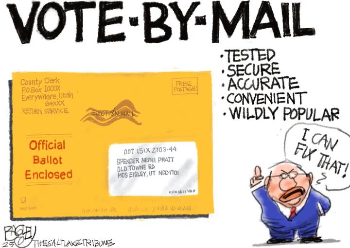 Letter: The push to do away with mail-in voting is driven by un