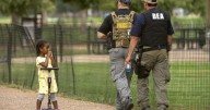 Photos of the National Guard and federal agents in Washington