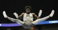 Richard using his uniform to try and make gymnastics 'cool'