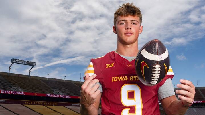 Iowa State football WR hits Conor McGregor celly in Ireland