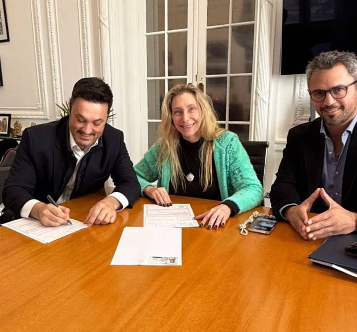 Karina Milei le dio la bienvenida a Luis Petri a La Libertad Avanza