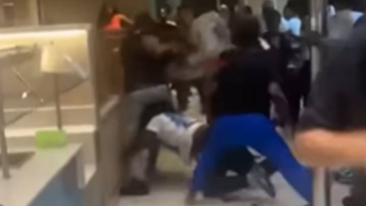 Wild video shows brawl on Carnival Cruise ship as passengers throw punches in row over ‘chicken tenders’