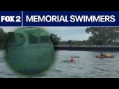 Memorial Swimmers for the Edmund Fitzgerald finish month